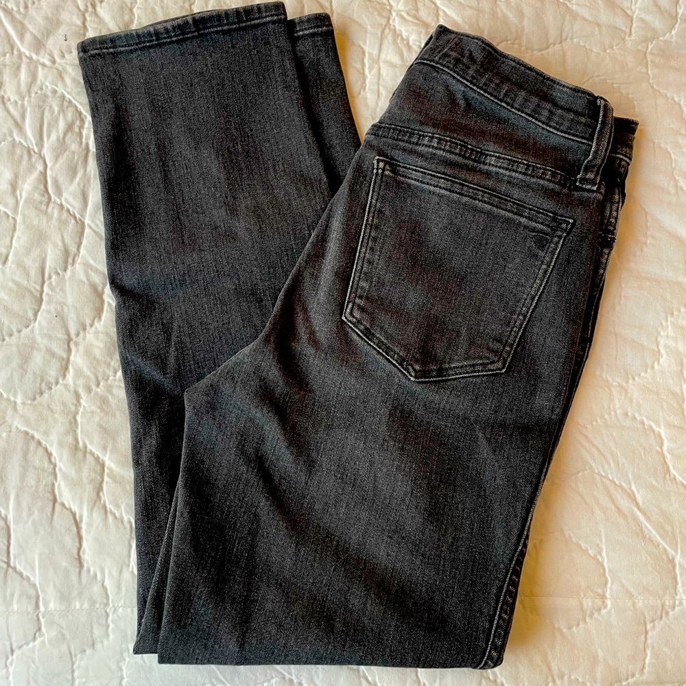 Madewell High Rise Slim Straight Jeans